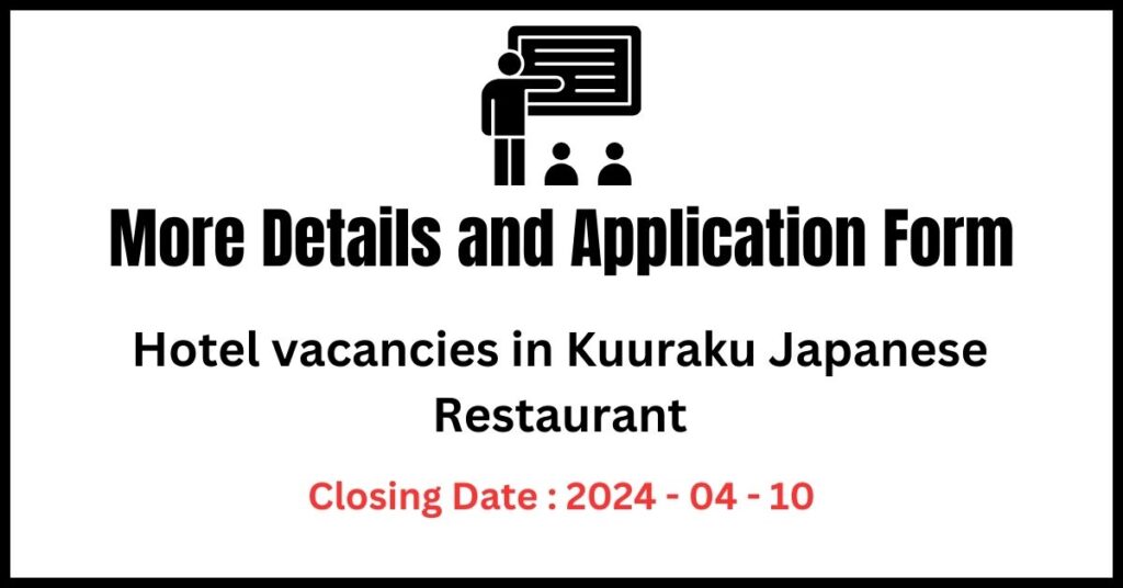 Hotel vacancies in Kuuraku Japanese Restaurant
