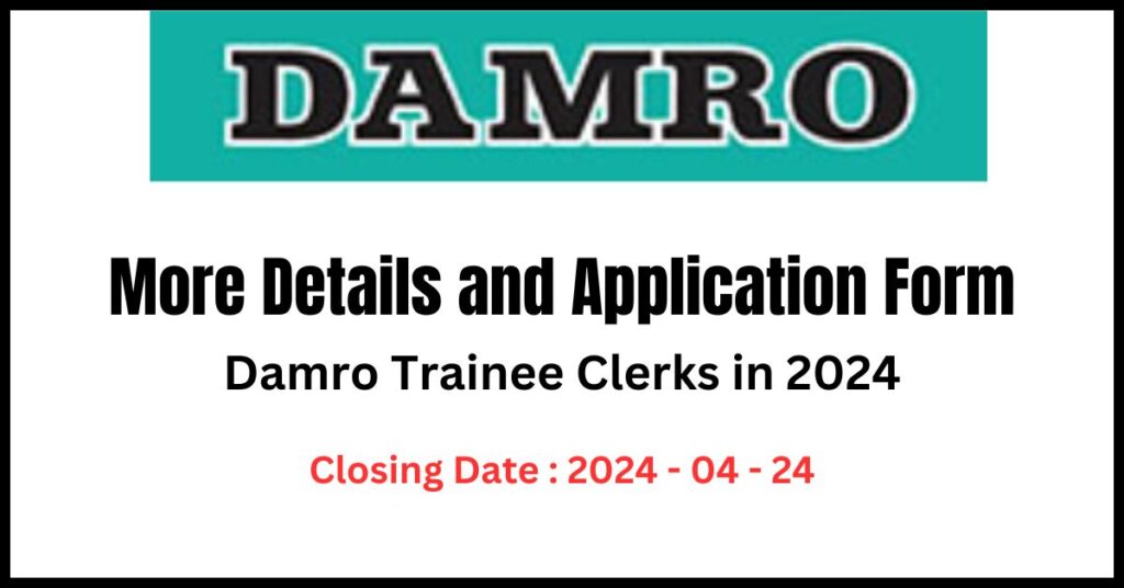 Damro Trainee Clerks